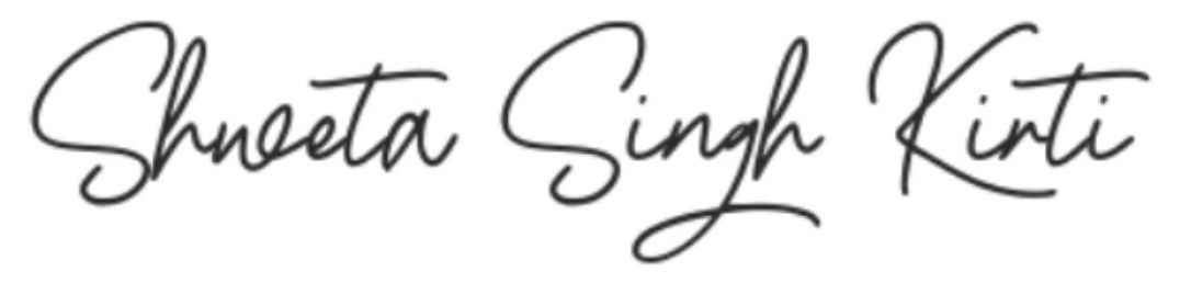 Signature of Shweta Singh Kirti